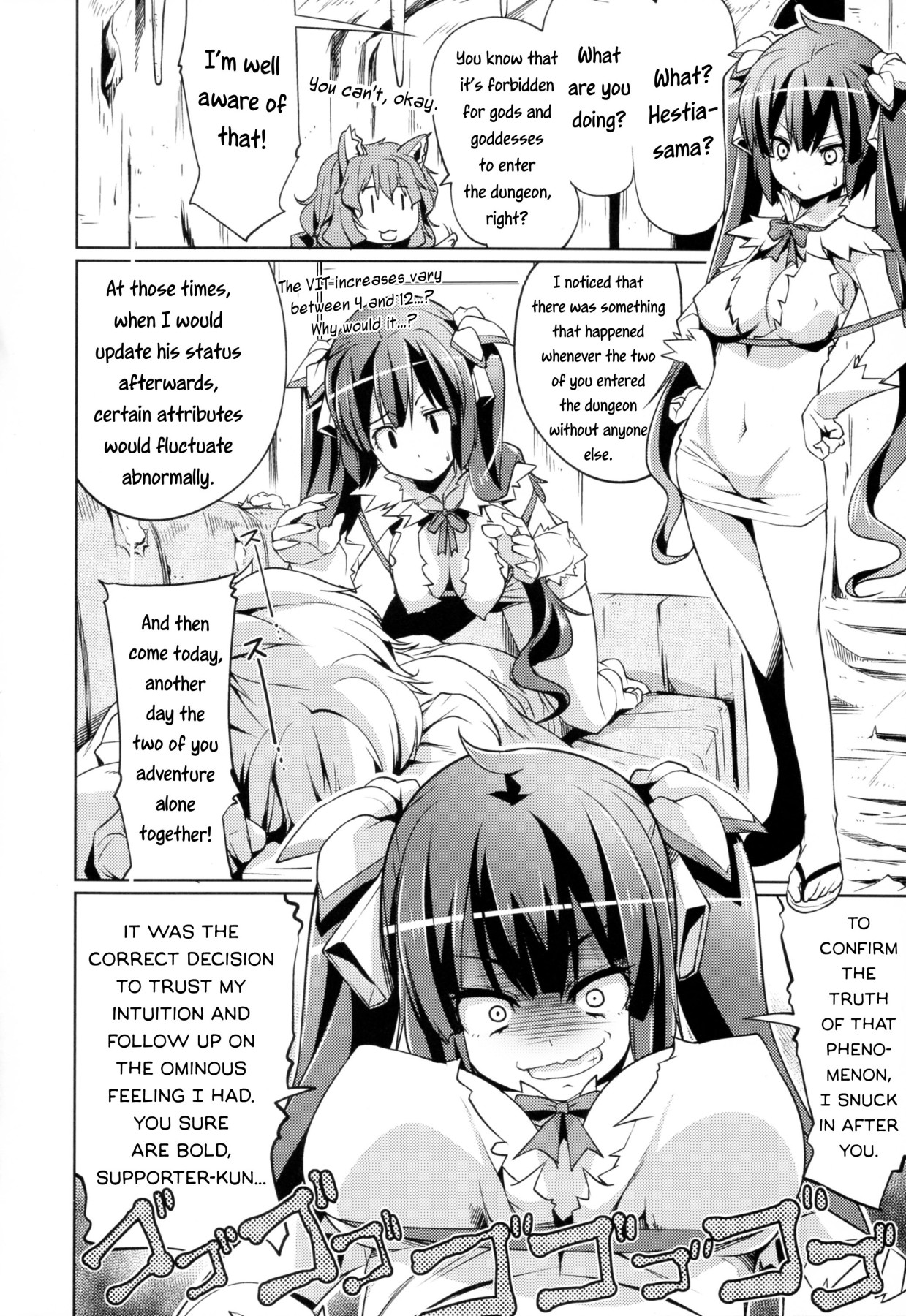 Hentai Manga Comic-Despite Being Inside of The Dungeon, The Goddess and Supporter Still Got Creampied-Read-4